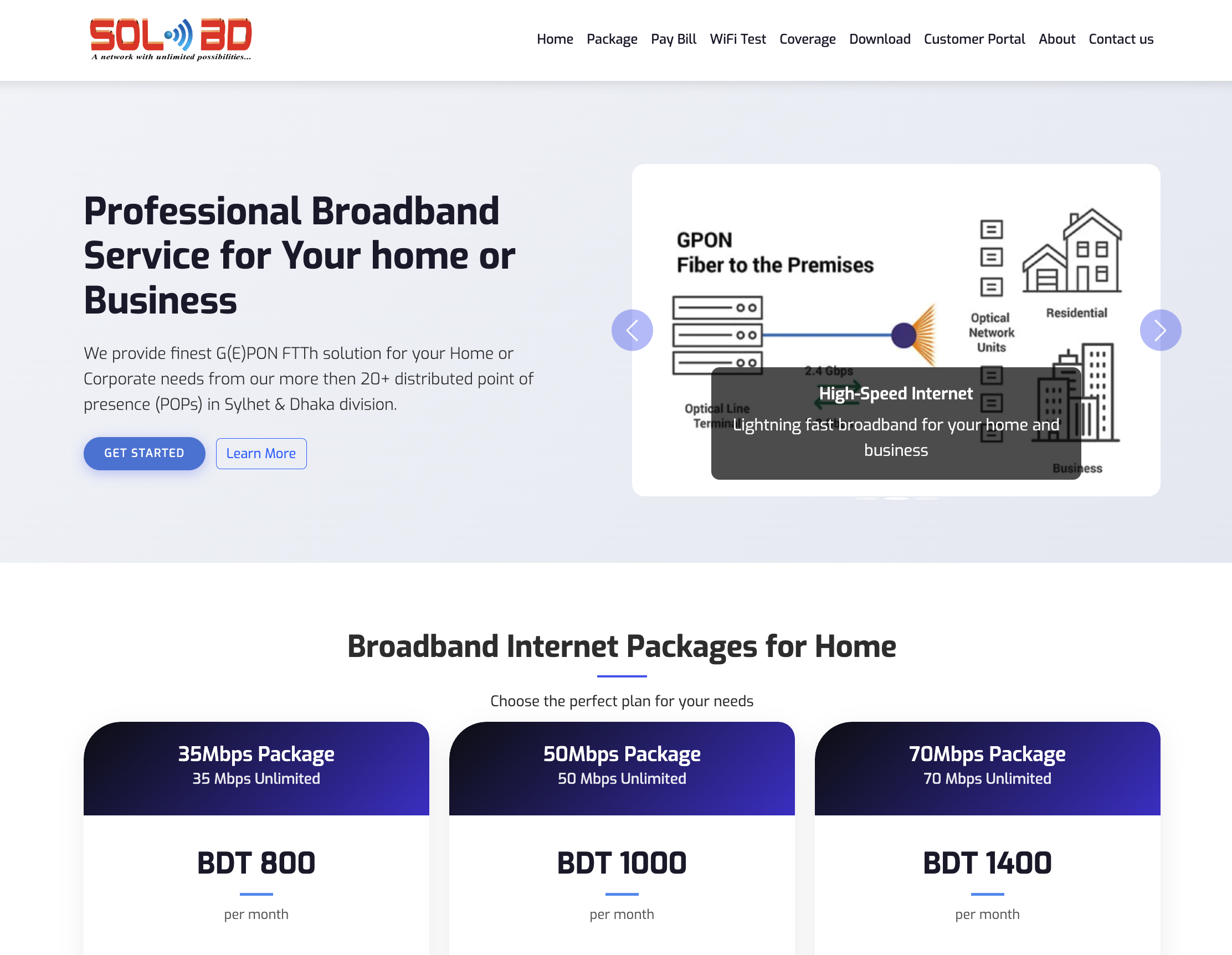 Corporate web portal
